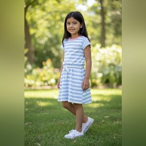 Polo Ralph Lauren Striped Blue and White Dress size 6